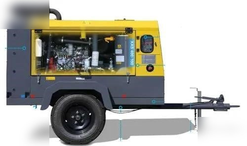 ATLAS COPCO 300 CFM - ضاغط هوائي: صورة 4 ATLAS COPCO 300 CFM - ضاغط هوائي: صورة 4