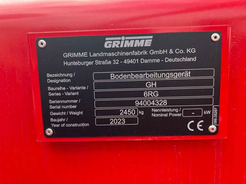 Grimme GH 6 - آلة حراثة: صورة 2 Grimme GH 6 - آلة حراثة: صورة 2