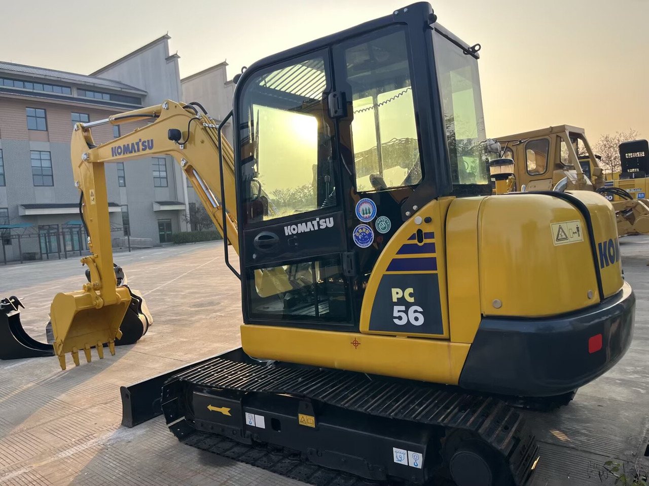 Komatsu PC56 - حفار صغير: صورة 4 Komatsu PC56 - حفار صغير: صورة 4