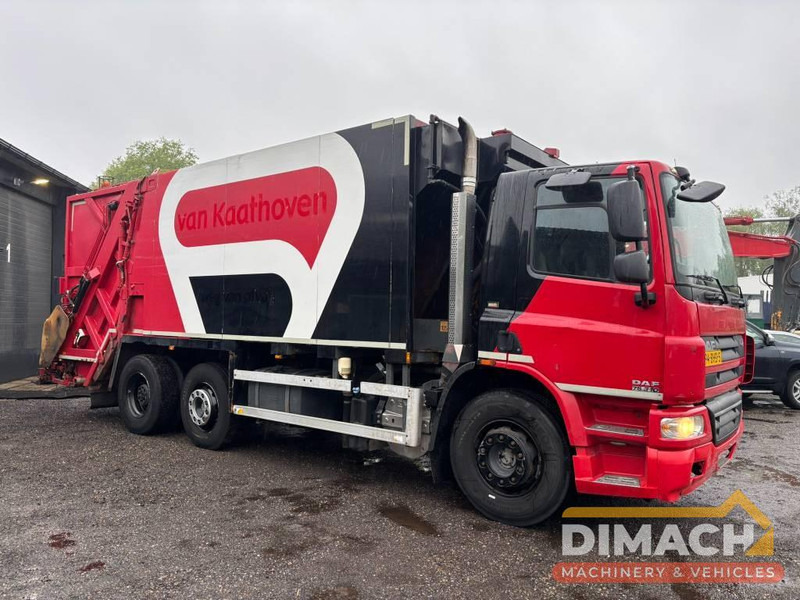 DAF FAG CF75.310 6x2 - VDK Geesink, 2 compartimenten, NL Truck - شاحنة قمامة: صورة 3 DAF FAG CF75.310 6x2 - VDK Geesink, 2 compartimenten, NL Truck - شاحنة قمامة: صورة 3