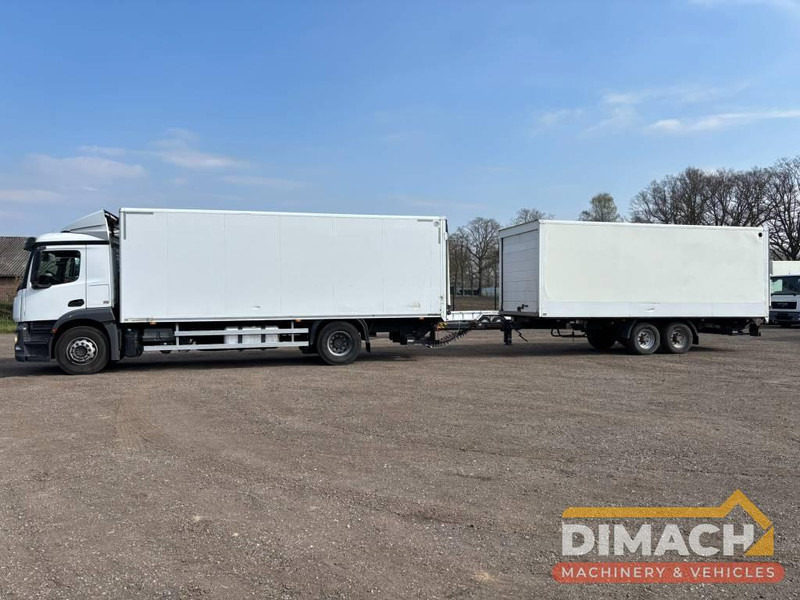 Mercedes-Benz Actros 1833 4x2 - aanhanger koffer, Euro 6 - شاحنة صندوقية: صورة 1 Mercedes-Benz Actros 1833 4x2 - aanhanger koffer, Euro 6 - شاحنة صندوقية: صورة 1