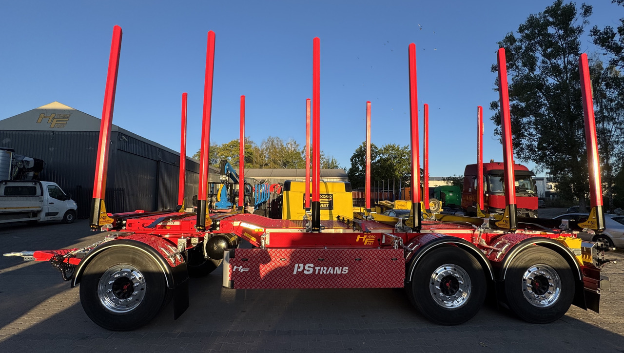 HYDROFAST Przyczepa 3 osiowa / 3 axles timber transport trailer / Remorque à 3 essieux pour le transport de bois / 3-Achs-Rungenanhänger / 3-tengelyes-rönkszállító-pótkocsi / Remorcă pentru transportul lemnului - مقطورة اخشاب: صورة 1 HYDROFAST Przyczepa 3 osiowa / 3 axles timber transport trailer / Remorque à 3 essieux pour le transport de bois / 3-Achs-Rungenanhänger / 3-tengelyes-rönkszállító-pótkocsi / Remorcă pentru transportul lemnului - مقطورة اخشاب: صورة 1
