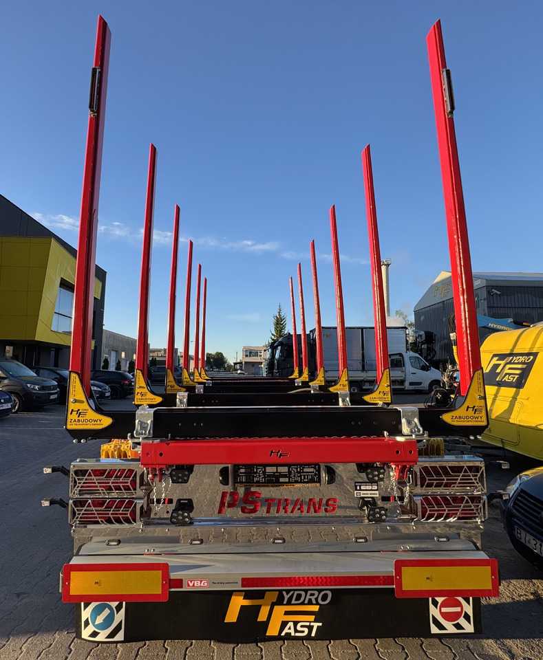 HYDROFAST Przyczepa 3 osiowa / 3 axles timber transport trailer / Remorque à 3 essieux pour le transport de bois / 3-Achs-Rungenanhänger / 3-tengelyes-rönkszállító-pótkocsi / Remorcă pentru transportul lemnului - مقطورة اخشاب: صورة 4 HYDROFAST Przyczepa 3 osiowa / 3 axles timber transport trailer / Remorque à 3 essieux pour le transport de bois / 3-Achs-Rungenanhänger / 3-tengelyes-rönkszállító-pótkocsi / Remorcă pentru transportul lemnului - مقطورة اخشاب: صورة 4