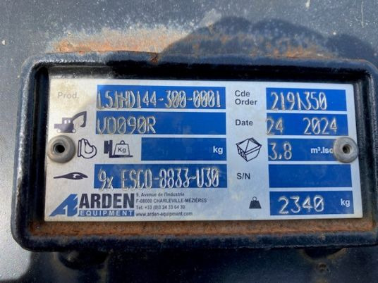 GODET ARDEN SEMI DELTA POUR CHARGEUSE CASE 921 - بكت: صورة 1 GODET ARDEN SEMI DELTA POUR CHARGEUSE CASE 921 - بكت: صورة 1