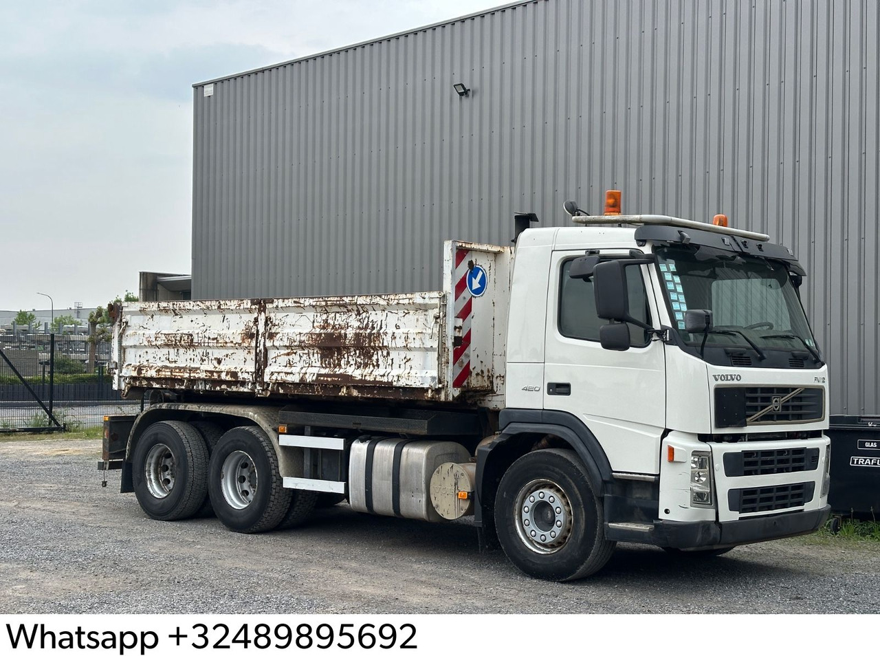 Volvo FM 420 - شاحنة برافعة خطافية: صورة 1 Volvo FM 420 - شاحنة برافعة خطافية: صورة 1