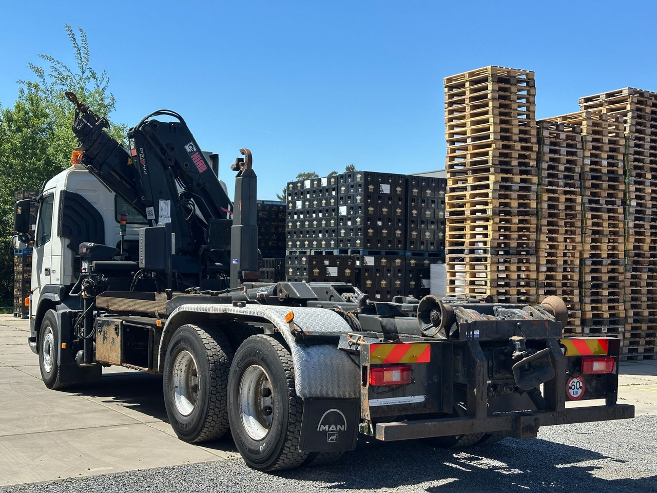 Volvo FM12 380 Hiab 144E-3 - شاحنة برافعة خطافية: صورة 5 Volvo FM12 380 Hiab 144E-3 - شاحنة برافعة خطافية: صورة 5