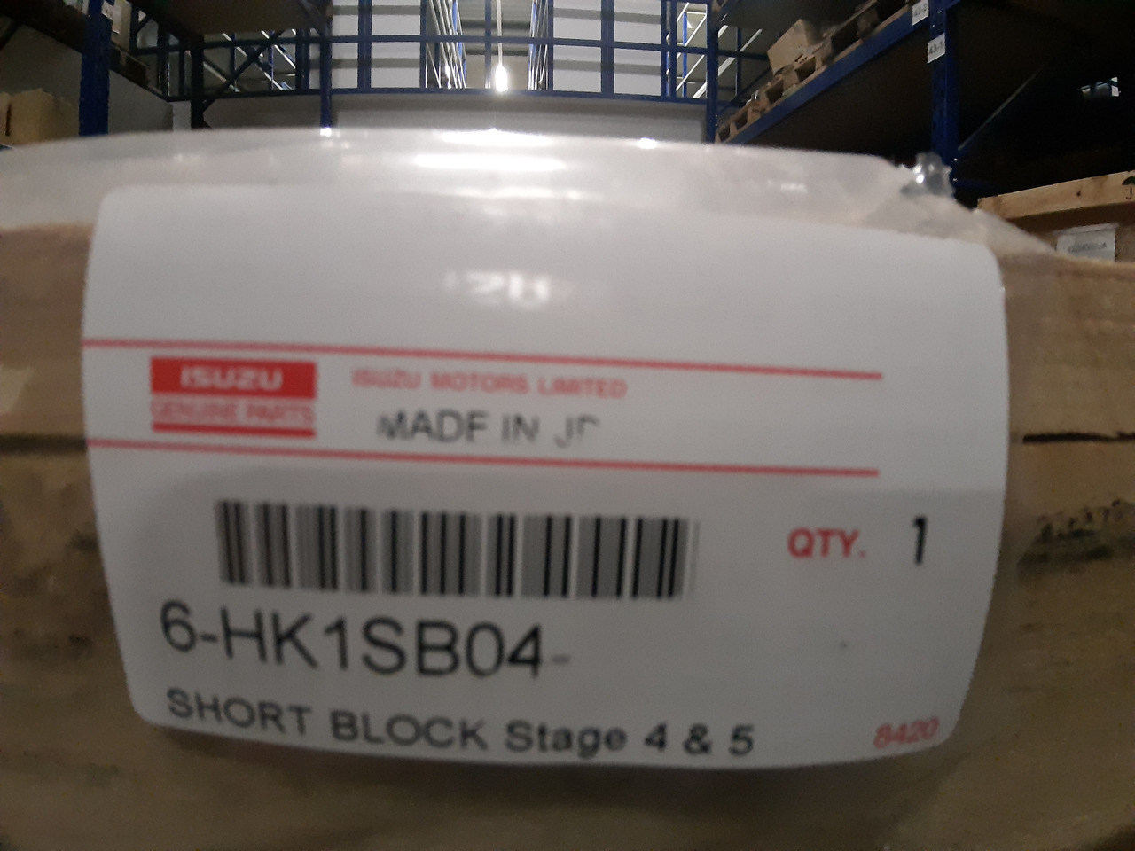 Isuzu ** NEW ** Short block 6HK1 stage 4 & 5 - مجموعة الأسطوانة - حفّار: صورة 1 Isuzu ** NEW ** Short block 6HK1 stage 4 & 5 - مجموعة الأسطوانة - حفّار: صورة 1