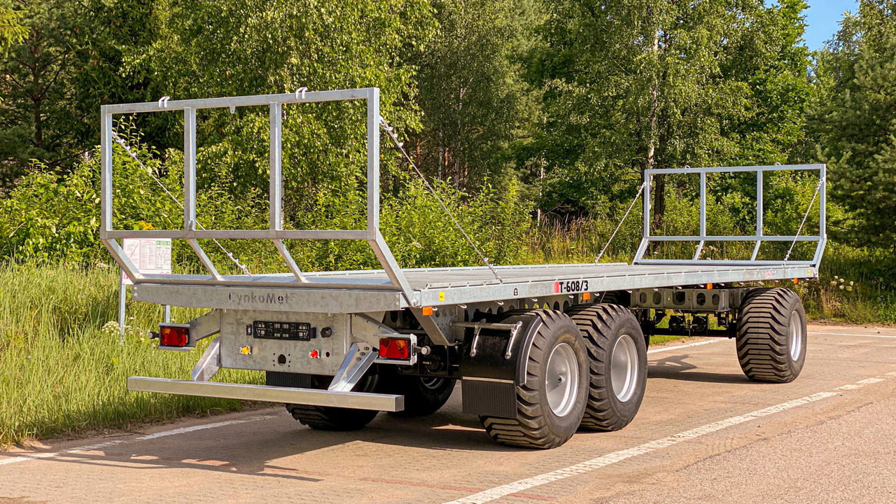 Cynkomet Ballentransportwagen / Bale platform / Remorque pour balles / Rimorchio per balle / Przyczepa do przewozu bel - مقطورات زراعية ذات منصة: صورة 1 Cynkomet Ballentransportwagen / Bale platform / Remorque pour balles / Rimorchio per balle / Przyczepa do przewozu bel - مقطورات زراعية ذات منصة: صورة 1