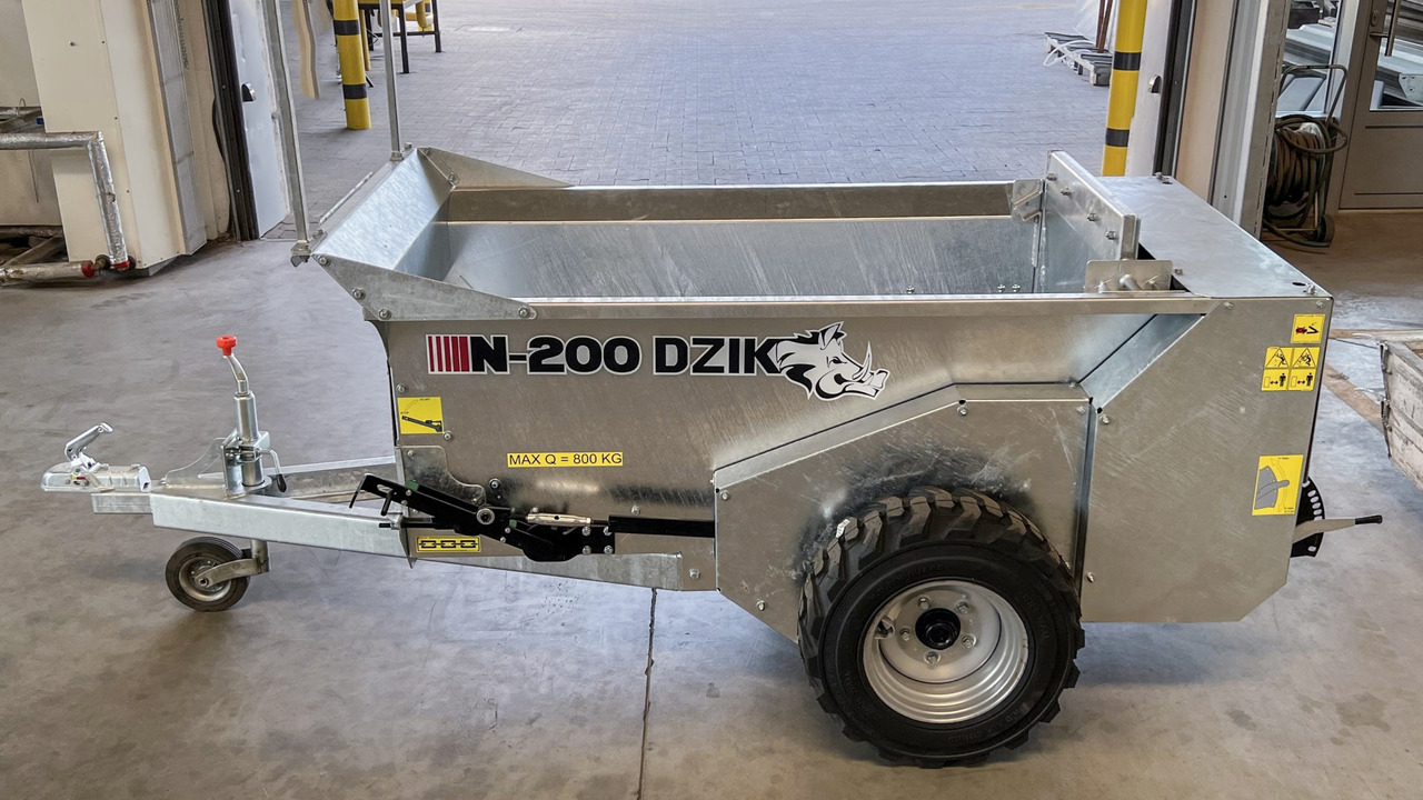 Cynkomet Miststreuer / Manure spreader / Epandeur à fumier N-200 DZIK - ناثرة السماد الحيواني: صورة 2 Cynkomet Miststreuer / Manure spreader / Epandeur à fumier N-200 DZIK - ناثرة السماد الحيواني: صورة 2
