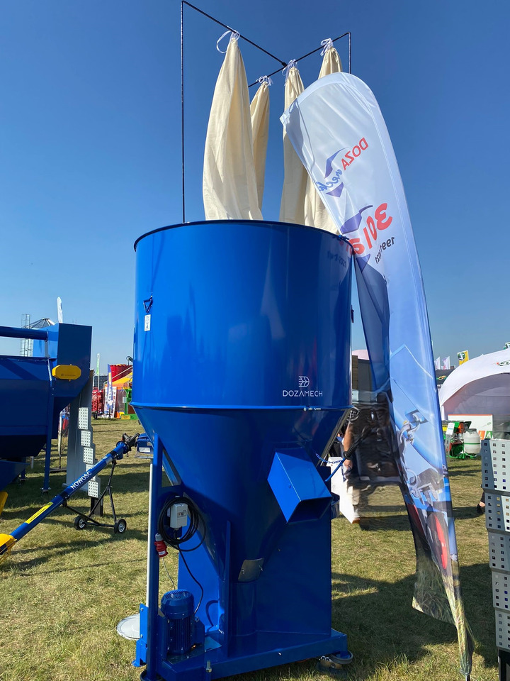Dozamech Getreidemischanlage / Feed mixer / Melangeuse de fourrage / Miscelatore di mangime / Кормосмеситель / Mieszalnik H-033/2 1000 kg - معدات الماشية: صورة 4 Dozamech Getreidemischanlage / Feed mixer / Melangeuse de fourrage / Miscelatore di mangime / Кормосмеситель / Mieszalnik H-033/2 1000 kg - معدات الماشية: صورة 4