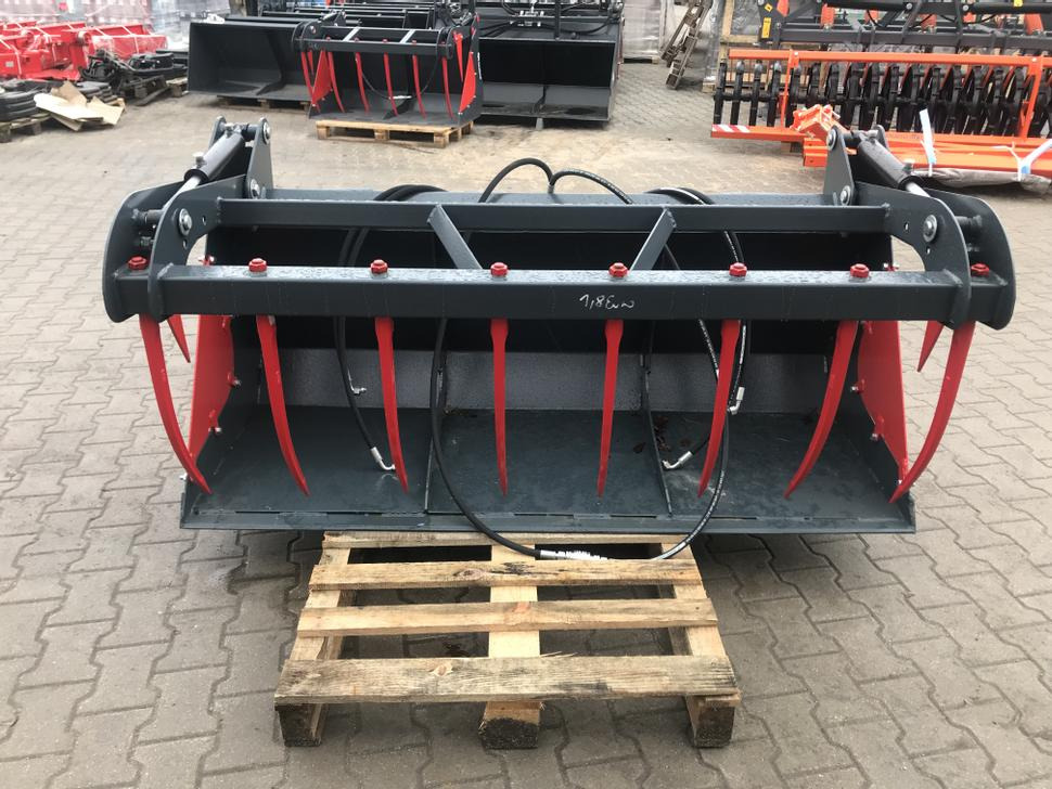 Lauderof Krokodilschaufel / Manure grab / Grappin à fumier / Benna coccodrillo / Ковш-захват / Łyżko-krokodyl 1,8 m - مشبك - جرار: صورة 1 Lauderof Krokodilschaufel / Manure grab / Grappin à fumier / Benna coccodrillo / Ковш-захват / Łyżko-krokodyl 1,8 m - مشبك - جرار: صورة 1