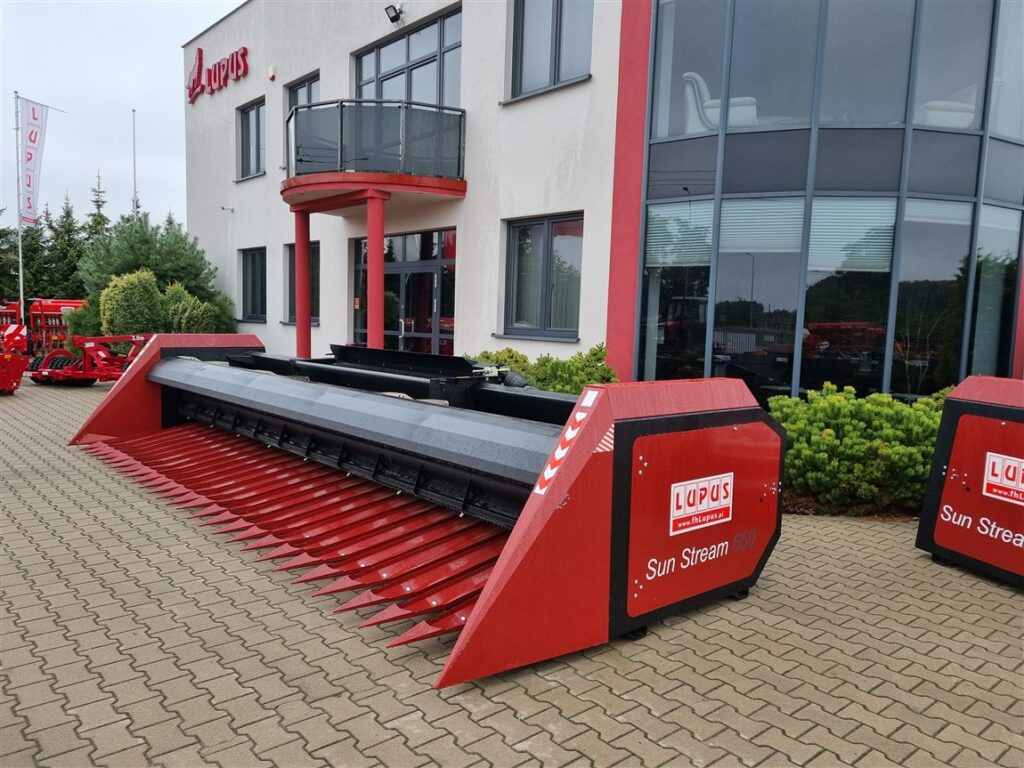 Lupus Sonnenblummenvorsatz / Sunflower harvester / Coupe à tournesol / Сosechadora / Macchina per la raccolta dei girasoli / Жатка для подсолнечника / Przystawka do słonecznika 6,5 m - حصادة بذور دوار الشمس: صورة 5 Lupus Sonnenblummenvorsatz / Sunflower harvester / Coupe à tournesol / Сosechadora / Macchina per la raccolta dei girasoli / Жатка для подсолнечника / Przystawka do słonecznika 6,5 m - حصادة بذور دوار الشمس: صورة 5