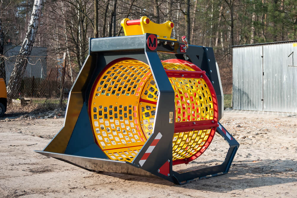 Moderntech Rotary drum screen / Siebtrommel / Tamis rotatif / Przesiewacz bębnowy PSB-250 - آلة فرز: صورة 1 Moderntech Rotary drum screen / Siebtrommel / Tamis rotatif / Przesiewacz bębnowy PSB-250 - آلة فرز: صورة 1