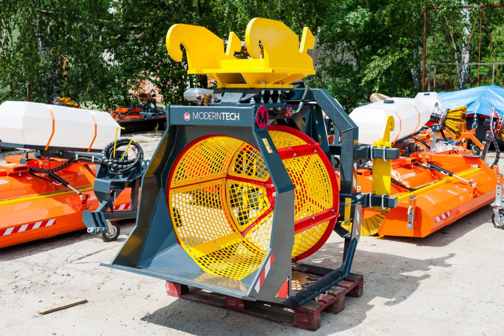 Moderntech Rotary drum screen / Siebtrommel / Tamis rotatif / Przesiewacz bębnowy PSB-250 - آلة فرز: صورة 5 Moderntech Rotary drum screen / Siebtrommel / Tamis rotatif / Przesiewacz bębnowy PSB-250 - آلة فرز: صورة 5