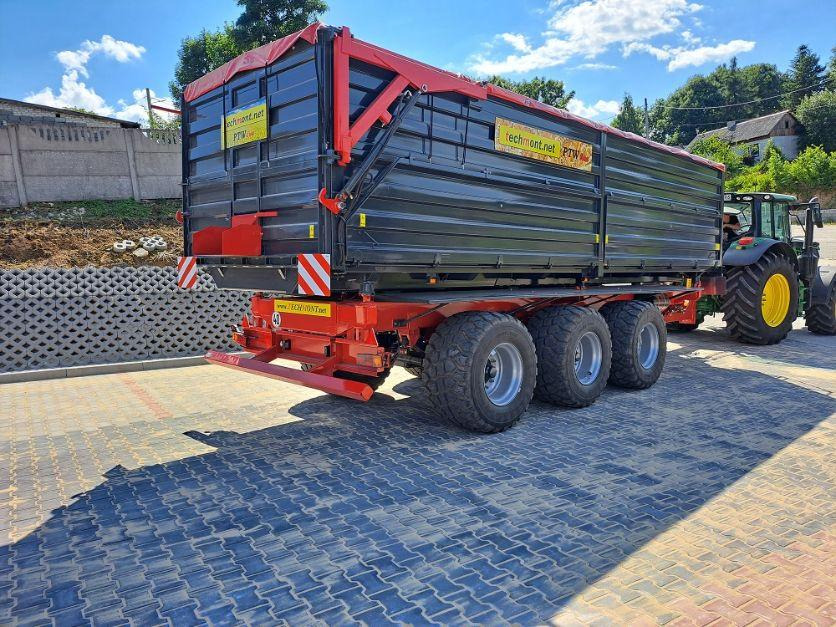 Techmont Anhänger / Trailer / Remorque / Rimorchio / Прицеп / Przyczepa tridem PTW 21 t - مقطورة قلابة زراعية/ شاحنة قلابة: صورة 4 Techmont Anhänger / Trailer / Remorque / Rimorchio / Прицеп / Przyczepa tridem PTW 21 t - مقطورة قلابة زراعية/ شاحنة قلابة: صورة 4