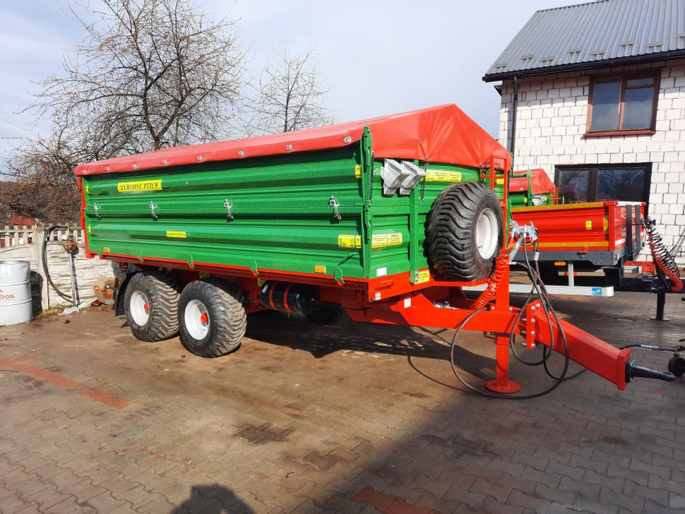 Techmont Anhänger / Trailer / Remorque / Rimorchio / Прицеп двухосный тандем / Przyczepa tandem PTTCW 310 10 t - مقطورة قلابة زراعية/ شاحنة قلابة: صورة 1 Techmont Anhänger / Trailer / Remorque / Rimorchio / Прицеп двухосный тандем / Przyczepa tandem PTTCW 310 10 t - مقطورة قلابة زراعية/ شاحنة قلابة: صورة 1
