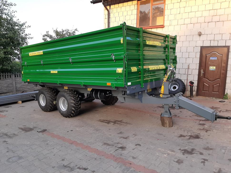 Techmont Anhänger / Trailer / Remorque / Rimorchio / Прицеп двухосный тандем / Przyczepa tandem PTTCW 310 10 t - مقطورة قلابة زراعية/ شاحنة قلابة: صورة 3 Techmont Anhänger / Trailer / Remorque / Rimorchio / Прицеп двухосный тандем / Przyczepa tandem PTTCW 310 10 t - مقطورة قلابة زراعية/ شاحنة قلابة: صورة 3