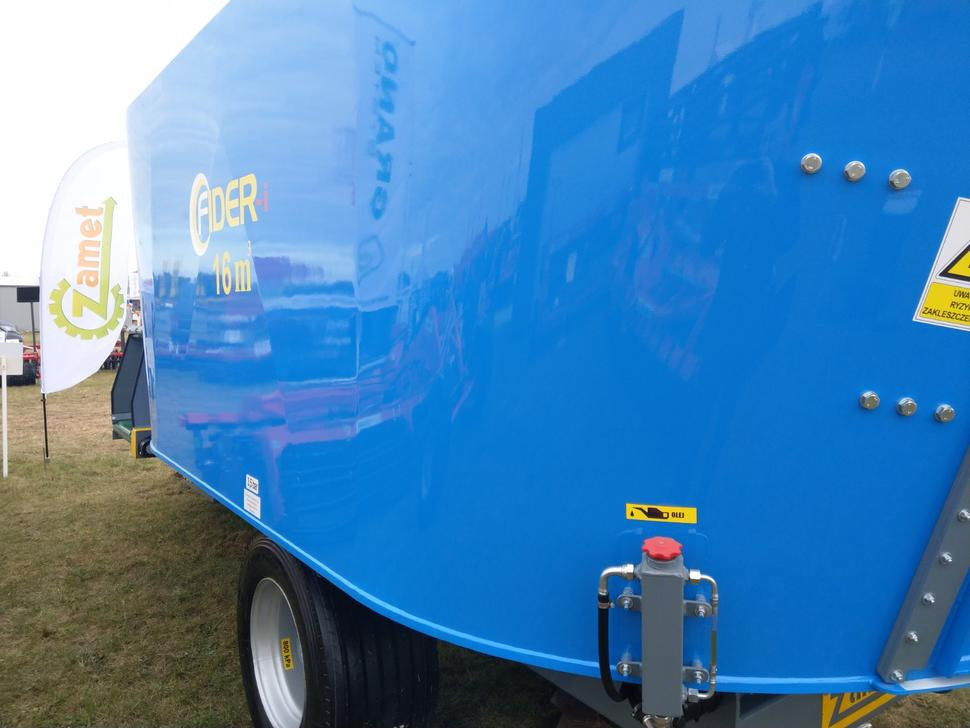 عربة خلط الأعلاف للبيع  ZAMET Futtermischwagen / Feed mixer / Melangeuse / Carro miscelatore / Vagoneta de alimentación /Кормораздатчик / Wóz paszowy 16 m3: صورة 16