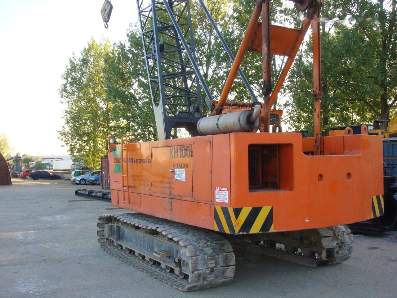 Hitachi KH 100 - رافعة زاحفة: صورة 4 Hitachi KH 100 - رافعة زاحفة: صورة 4