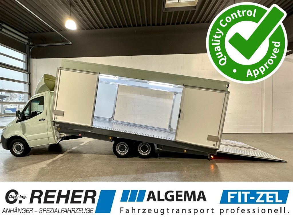 Algema Mercedes Sprinter 619 BLITZLADER 2 -Koffer - شاحنة نقل سيارات شاحنة, شاحنة توصيل مغلقة: صورة 1 Algema Mercedes Sprinter 619 BLITZLADER 2 -Koffer - شاحنة نقل سيارات شاحنة, شاحنة توصيل مغلقة: صورة 1
