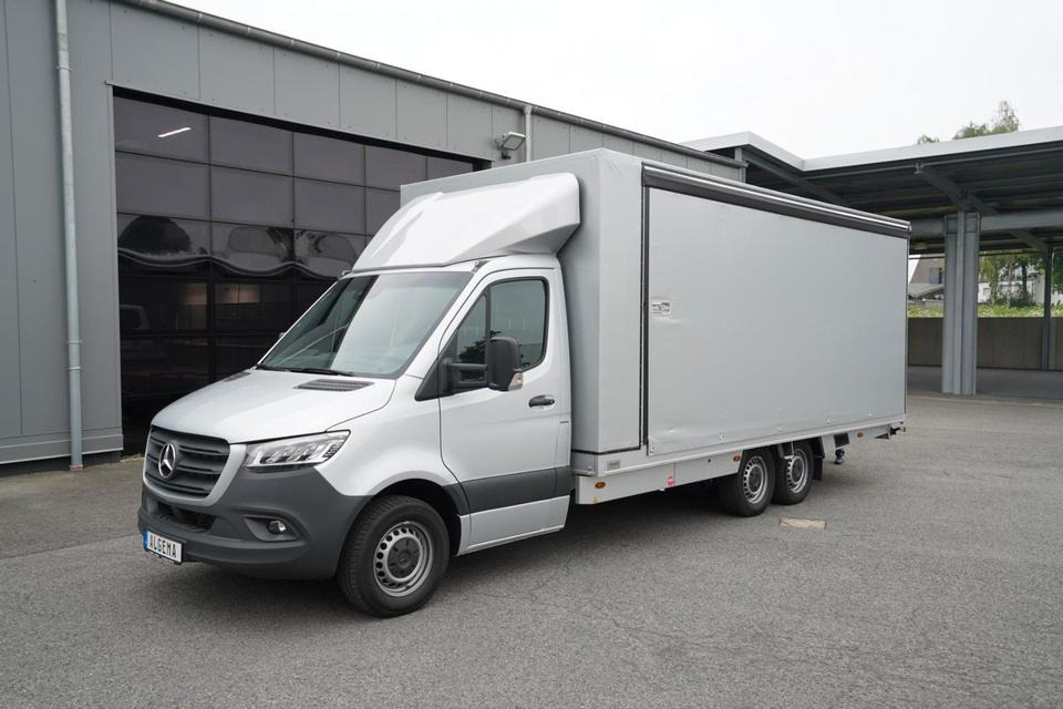 Mercedes-Benz Sprinter 619 ALGEMA BLITZLADER 2 - GESCHLOSSEN - شاحنة نقل سيارات شاحنة, شاحنة توصيل مغلقة: صورة 3 Mercedes-Benz Sprinter 619 ALGEMA BLITZLADER 2 - GESCHLOSSEN - شاحنة نقل سيارات شاحنة, شاحنة توصيل مغلقة: صورة 3