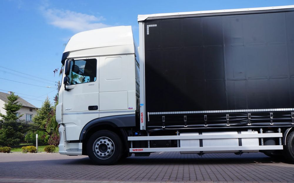 DAF XF 480 EURO 6 ZESTAW TANDEM PRZEJAZDOWY 120 M3 7,7 M + 7,7 M WECON - شاحنة ذات ستائر جانبية: صورة 3 DAF XF 480 EURO 6 ZESTAW TANDEM PRZEJAZDOWY 120 M3 7,7 M + 7,7 M WECON - شاحنة ذات ستائر جانبية: صورة 3