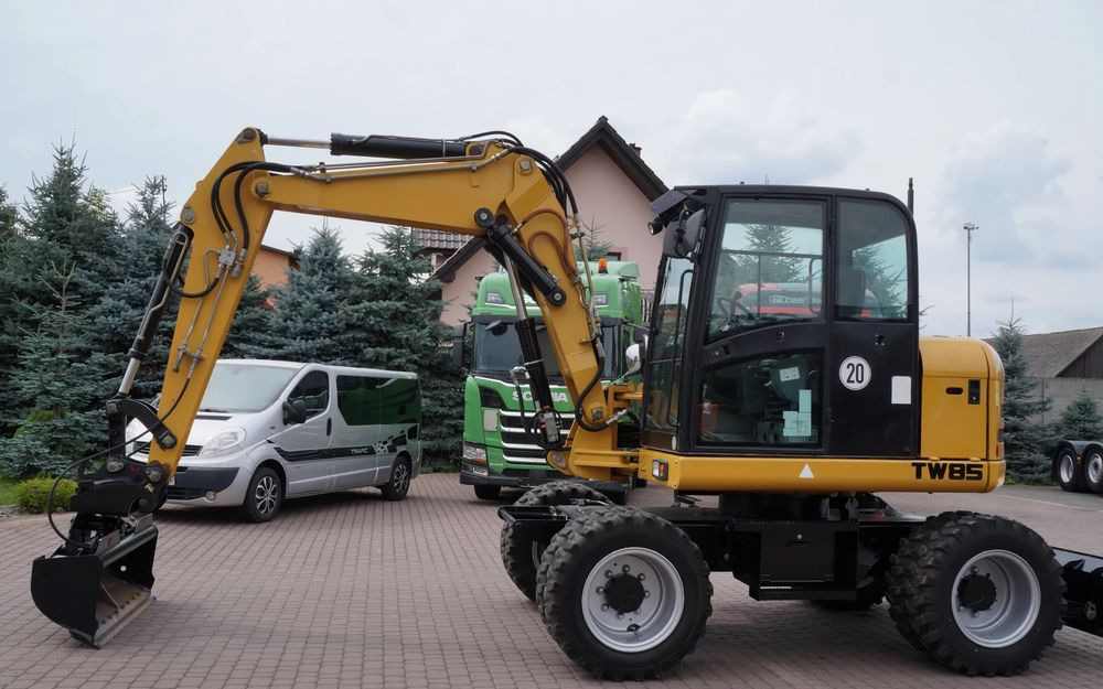 Terex TW 85 Koparka kołowa Sprowadzona silnik DEUTZ Stan Wzorowy - حفار ذو عجلات: صورة 2 Terex TW 85 Koparka kołowa Sprowadzona silnik DEUTZ Stan Wzorowy - حفار ذو عجلات: صورة 2