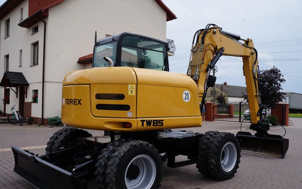 Terex TW 85 Koparka kołowa Sprowadzona silnik DEUTZ Stan Wzorowy - حفار ذو عجلات: صورة 5 Terex TW 85 Koparka kołowa Sprowadzona silnik DEUTZ Stan Wzorowy - حفار ذو عجلات: صورة 5