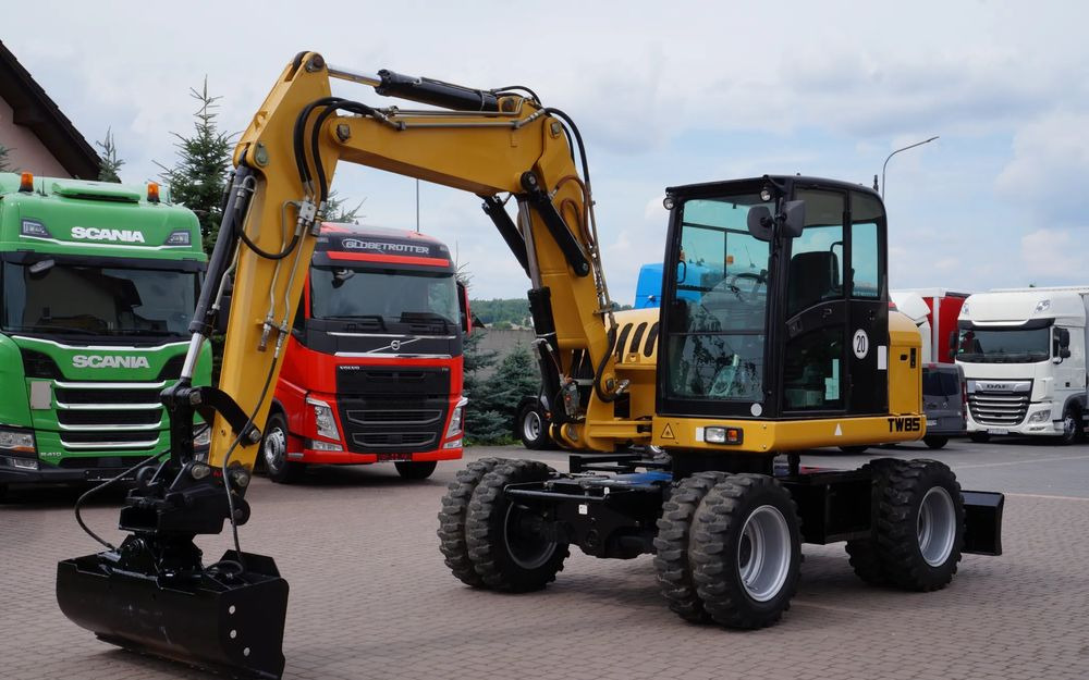 Terex TW 85 Koparka kołowa Sprowadzona silnik DEUTZ Stan Wzorowy - حفار ذو عجلات: صورة 3 Terex TW 85 Koparka kołowa Sprowadzona silnik DEUTZ Stan Wzorowy - حفار ذو عجلات: صورة 3