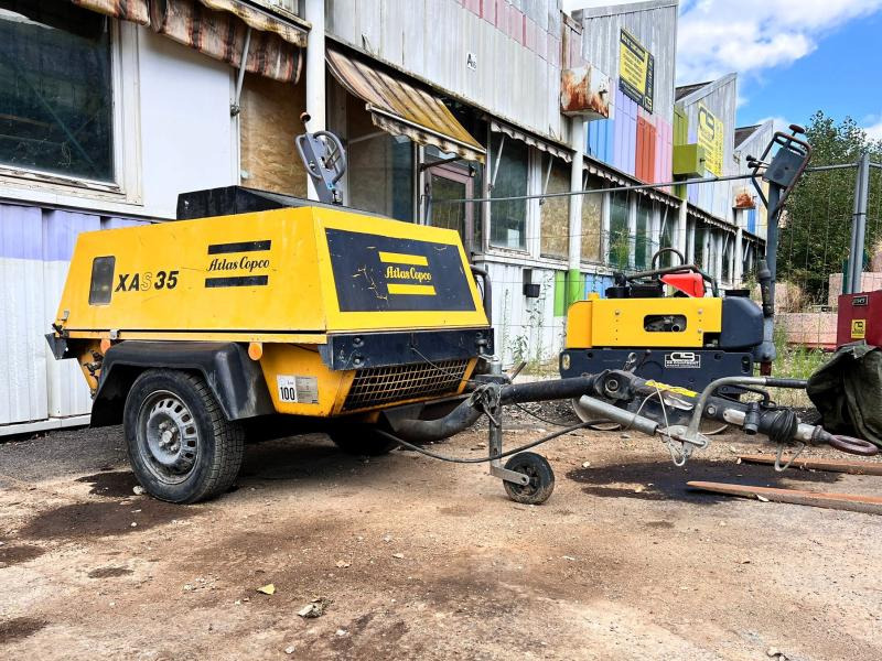 Atlas copco XAS 35 COMPRESSEUR 9BAR SUR REMORQUE (NET DE TVA) - ضاغط هوائي: صورة 2 Atlas copco XAS 35 COMPRESSEUR 9BAR SUR REMORQUE (NET DE TVA) - ضاغط هوائي: صورة 2