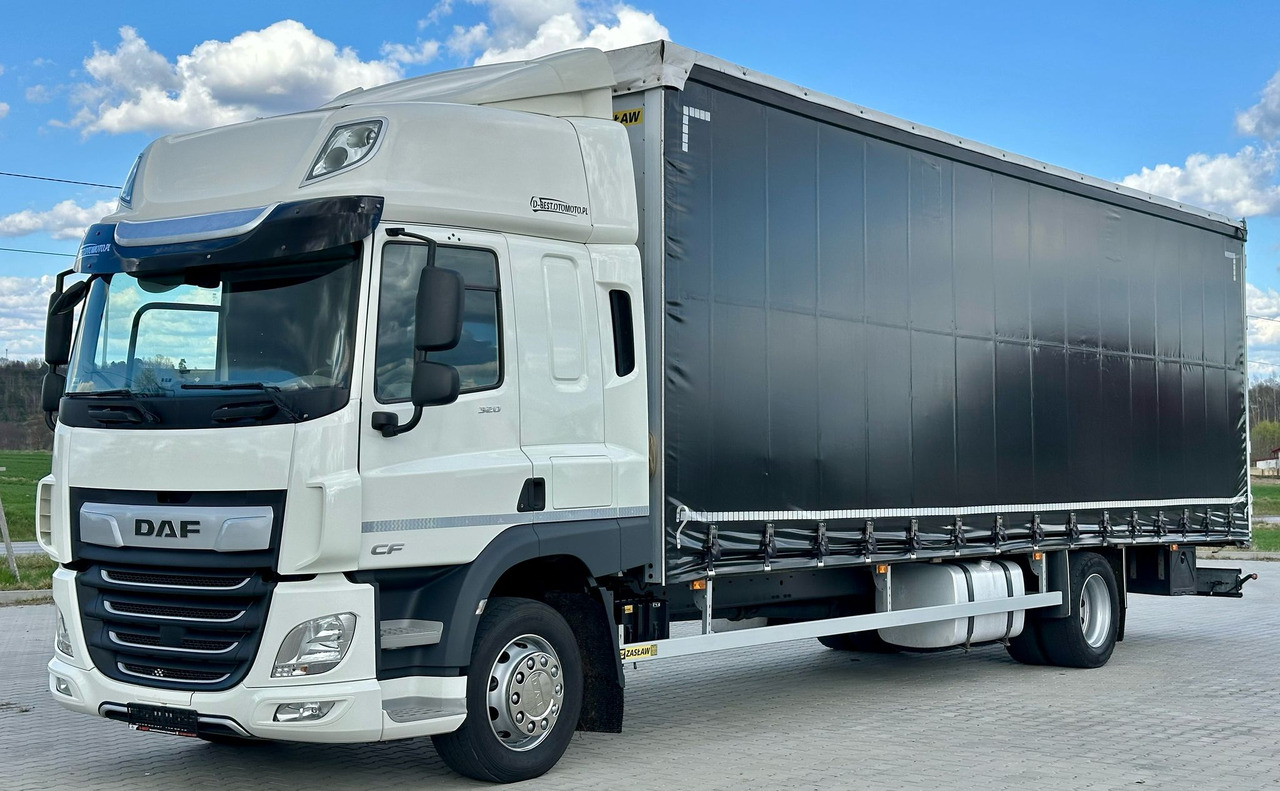 DAF CF 320 / FIRANKA / 23 EUROPALET / SYPIALKA / AUTOMAT / JAK NOWY / 2021 ROK - شاحنة ذات ستائر جانبية: صورة 2 DAF CF 320 / FIRANKA / 23 EUROPALET / SYPIALKA / AUTOMAT / JAK NOWY / 2021 ROK - شاحنة ذات ستائر جانبية: صورة 2