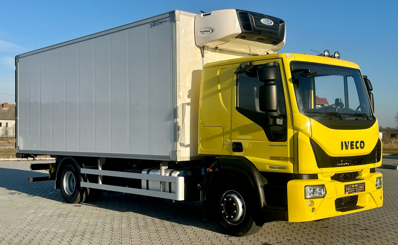 IVECO EUROCARGO 160-280 / CHŁODNIA / 6.1 M DŁUGOŚCI / 15 EUROPALET / AUTOMAT / SYPIALKA / NISKI PRZEBIEG / 16 TON DMC / CARRIER SPALINOWO - ELEKTRYCZNY / 2018 ROK - شاحنة ذات مبرد: صورة 1 IVECO EUROCARGO 160-280 / CHŁODNIA / 6.1 M DŁUGOŚCI / 15 EUROPALET / AUTOMAT / SYPIALKA / NISKI PRZEBIEG / 16 TON DMC / CARRIER SPALINOWO - ELEKTRYCZNY / 2018 ROK - شاحنة ذات مبرد: صورة 1