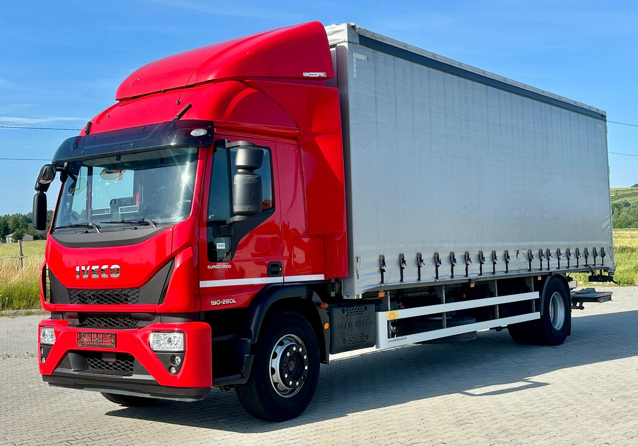 IVECO EUROCARGO 180-280 / FIRANKA / WINDA / 20 PALET / 80 TYŚ KM / 2023 ROK / 9 223 KG ŁADOWNOŚ - شاحنة ذات ستائر جانبية: صورة 2 IVECO EUROCARGO 180-280 / FIRANKA / WINDA / 20 PALET / 80 TYŚ KM / 2023 ROK / 9 223 KG ŁADOWNOŚ - شاحنة ذات ستائر جانبية: صورة 2
