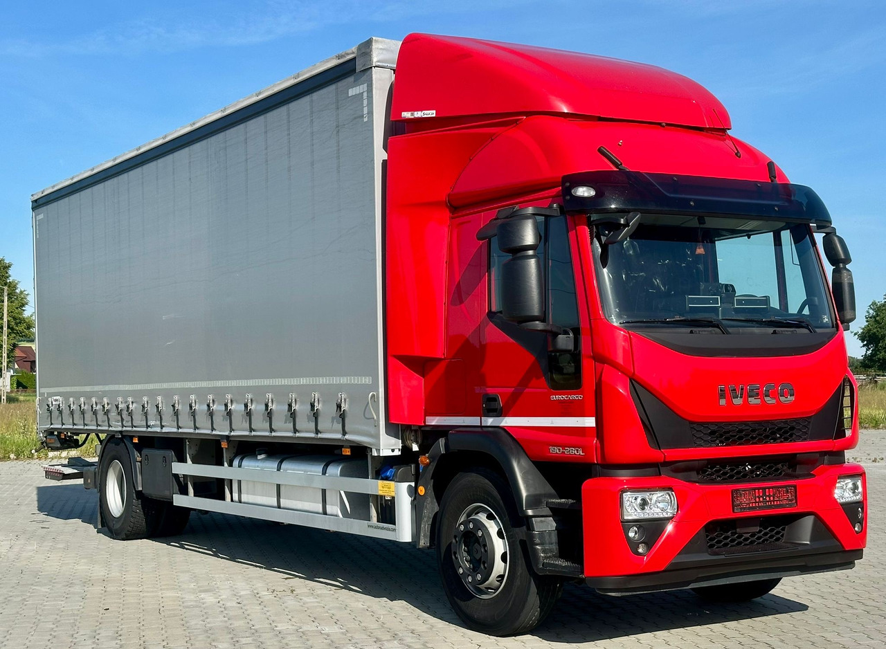 IVECO EUROCARGO 180-280 / FIRANKA / WINDA / 20 PALET / 80 TYŚ KM / 2023 ROK / 9 223 KG ŁADOWNOŚ - شاحنة ذات ستائر جانبية: صورة 1 IVECO EUROCARGO 180-280 / FIRANKA / WINDA / 20 PALET / 80 TYŚ KM / 2023 ROK / 9 223 KG ŁADOWNOŚ - شاحنة ذات ستائر جانبية: صورة 1