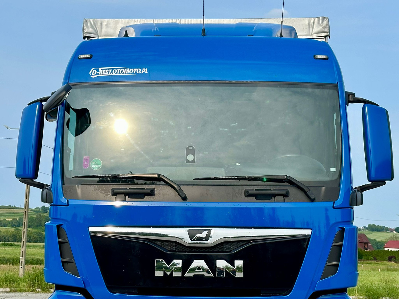 شاحنة ذات ستائر جانبية MAN TGX 18.360 / BURTO - FIRANKA / 23 PALETY / SYPIALKA / AUTOMAT / 2021 ROK / SPROWADZONY / SERWISOW: صورة 13