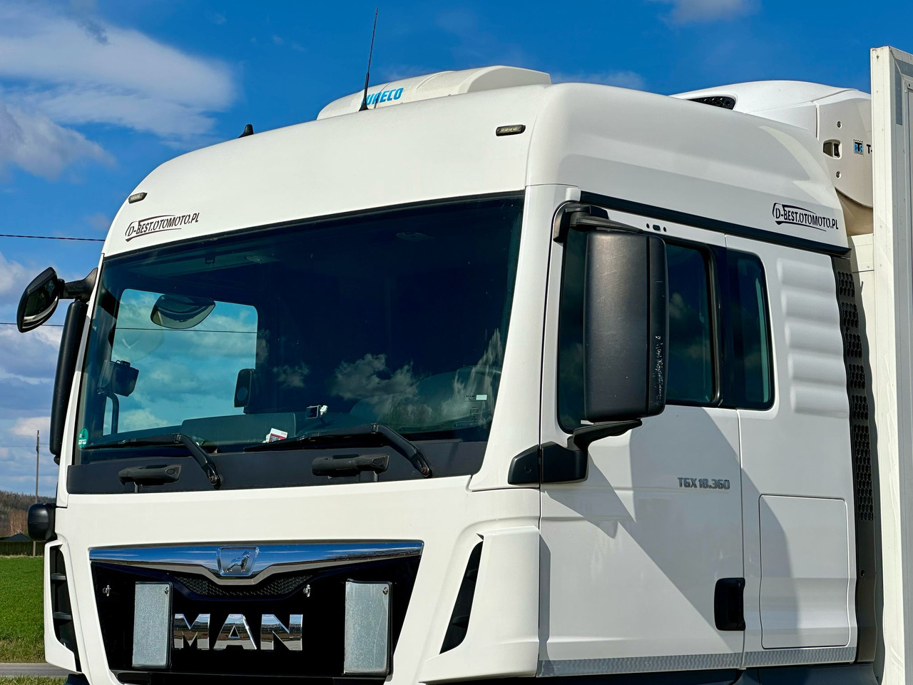 شاحنة ذات مبرد MAN TGX 18.360 / CHŁODNIA / WINDA / AUTOMAT / 19 EUROPALET / THERMO KING / SYPIALKA / SPROWADZONY: صورة 9
