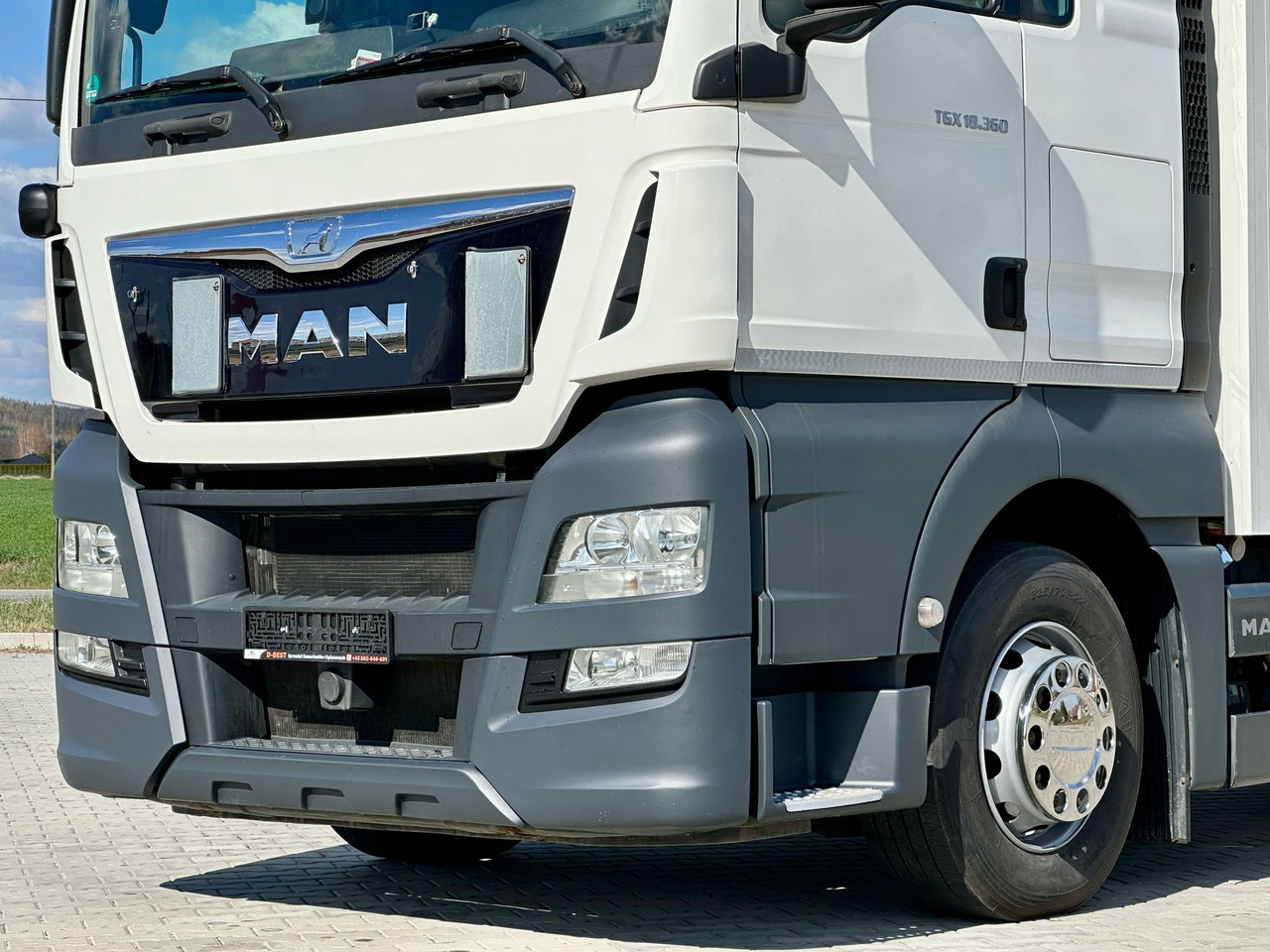 شاحنة ذات مبرد MAN TGX 18.360 / CHŁODNIA / WINDA / AUTOMAT / 19 EUROPALET / THERMO KING / SYPIALKA / SPROWADZONY: صورة 10