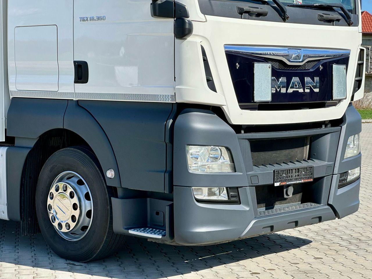 شاحنة ذات مبرد MAN TGX 18.360 / CHŁODNIA / WINDA / AUTOMAT / 19 EUROPALET / THERMO KING / SYPIALKA / SPROWADZONY: صورة 14