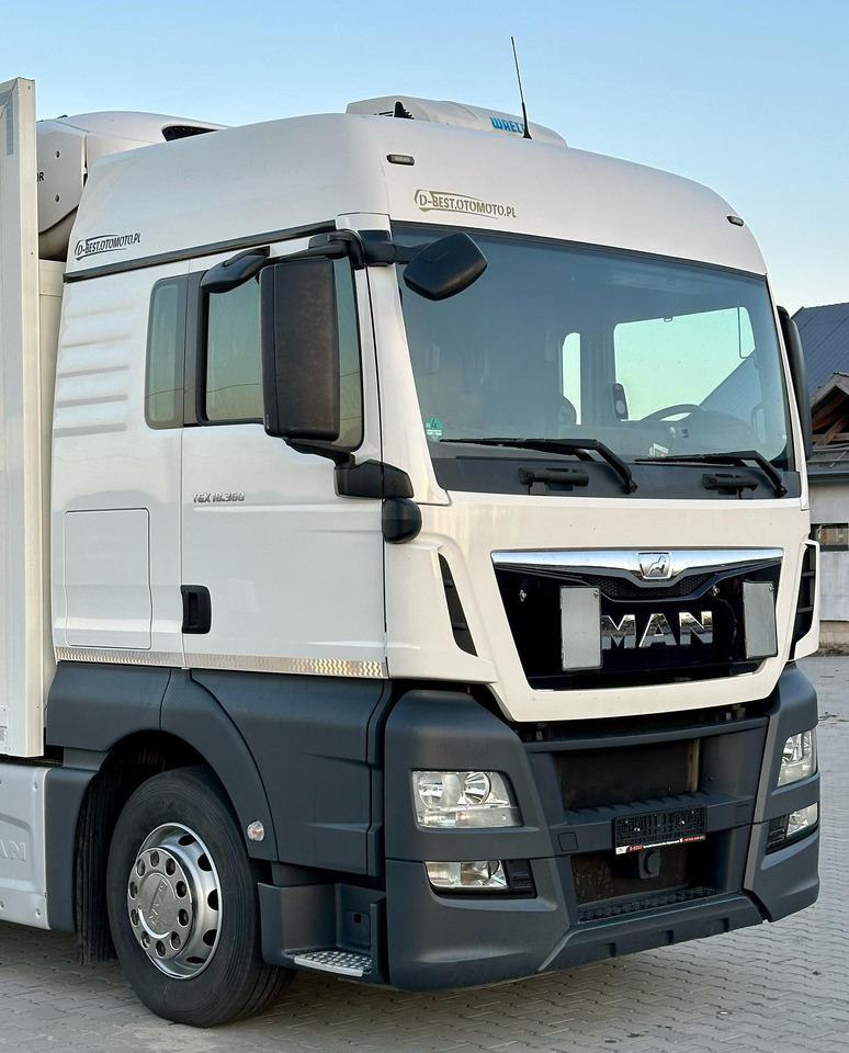 شاحنة ذات مبرد MAN TGX 18.360 / CHŁODNIA / WINDA / AUTOMAT / 19 EUROPALET / THERMO KING / SYPIALKA / SPROWADZONY: صورة 8
