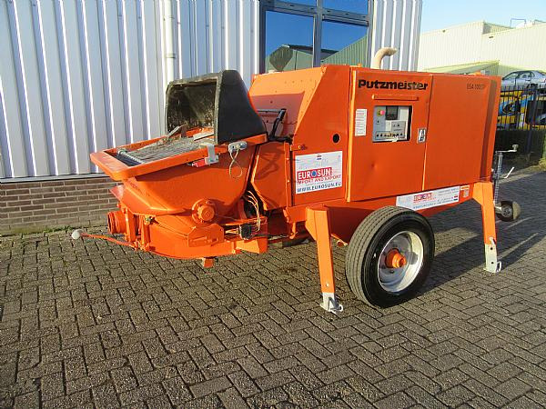 2014 PUTZMEISTER BSA 1005 DC concrete pump - مضخة خرسانة ثابتة: صورة 2 2014 PUTZMEISTER BSA 1005 DC concrete pump - مضخة خرسانة ثابتة: صورة 2