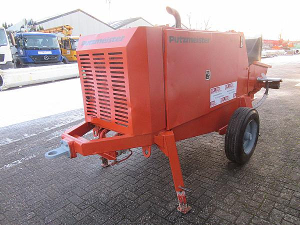 2014 PUTZMEISTER BSA1005 DC trailer mounted. - مضخة خرسانة ثابتة: صورة 3 2014 PUTZMEISTER BSA1005 DC trailer mounted. - مضخة خرسانة ثابتة: صورة 3