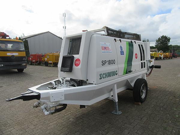2014 SCHWING BP 1800 D -129 KW static pump - مضخة خرسانة ثابتة: صورة 4 2014 SCHWING BP 1800 D -129 KW static pump - مضخة خرسانة ثابتة: صورة 4