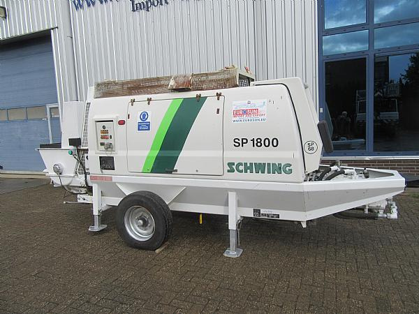 2014 SCHWING BP 1800 D -129 KW static pump - مضخة خرسانة ثابتة: صورة 2 2014 SCHWING BP 1800 D -129 KW static pump - مضخة خرسانة ثابتة: صورة 2