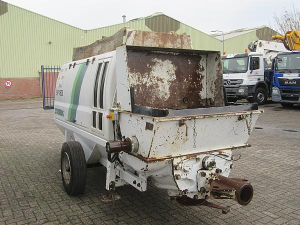 2015 SP 1800 D4 125 KW trailer static pump - مضخة خرسانة ثابتة: صورة 4 2015 SP 1800 D4 125 KW trailer static pump - مضخة خرسانة ثابتة: صورة 4