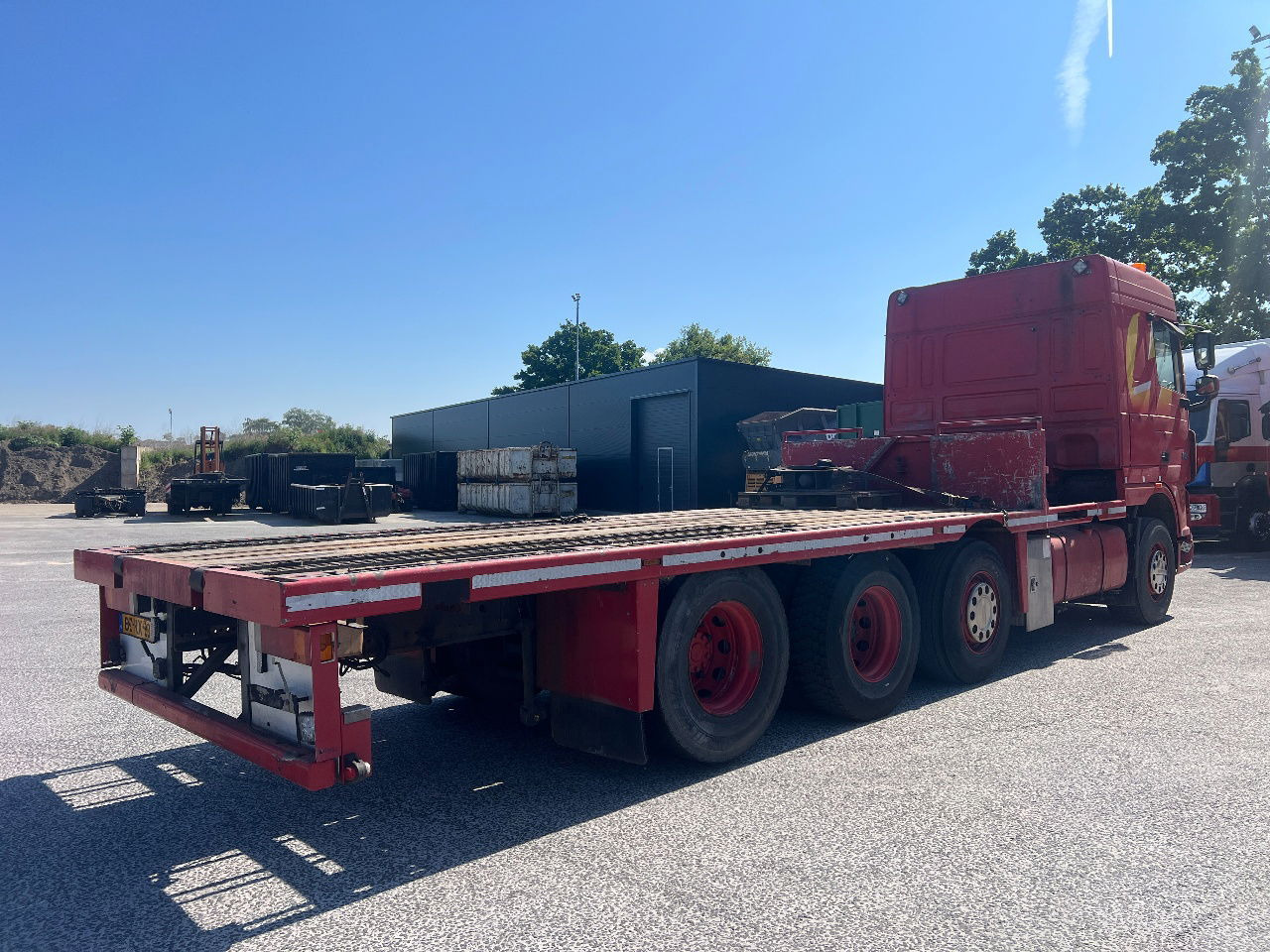 DAF XF 105.510 SC 8x2, Retarder - شاحنات مسطحة: صورة 3 DAF XF 105.510 SC 8x2, Retarder - شاحنات مسطحة: صورة 3