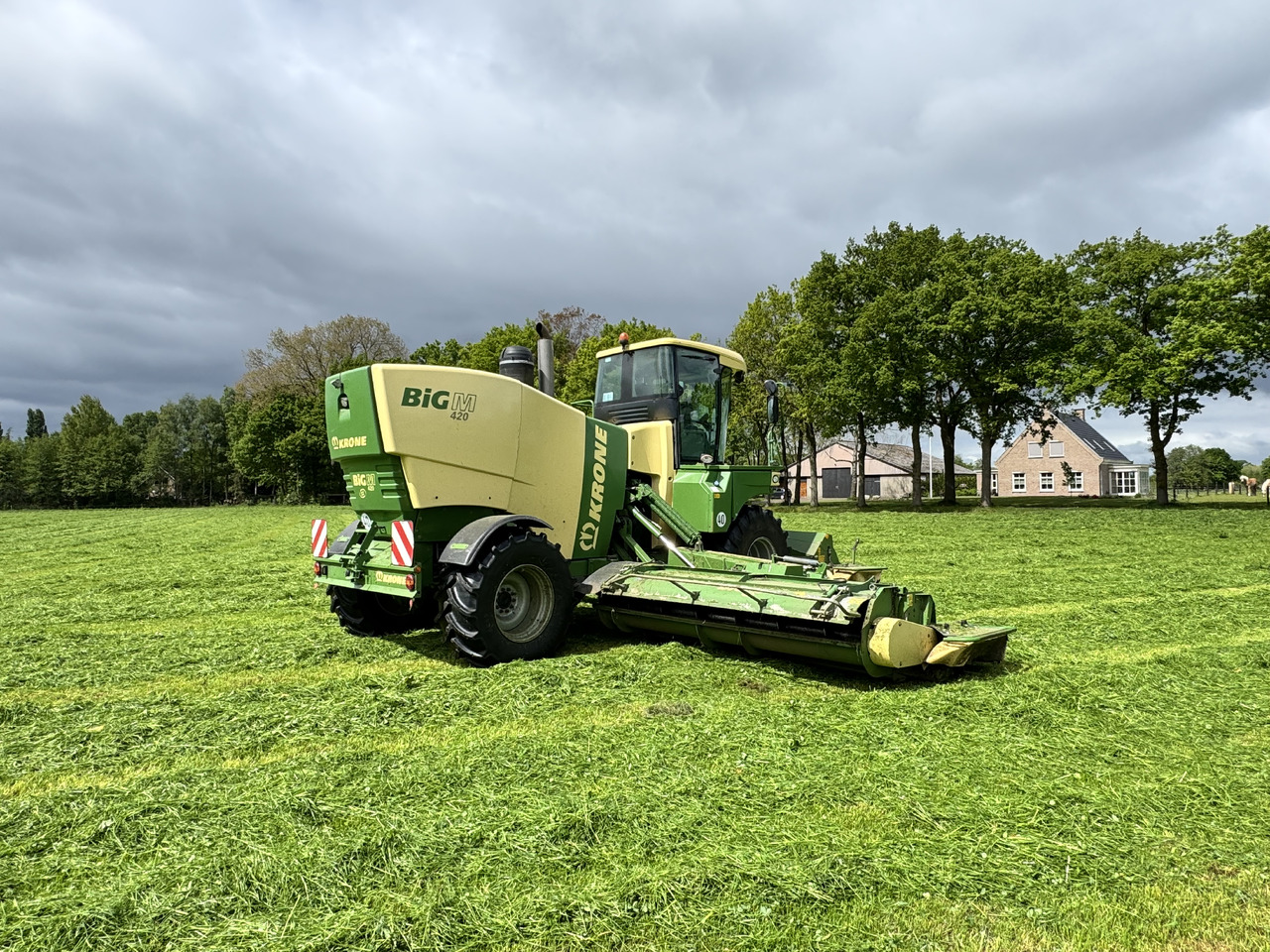 Krone Big M 420 CV - جزازة العشب: صورة 3 Krone Big M 420 CV - جزازة العشب: صورة 3