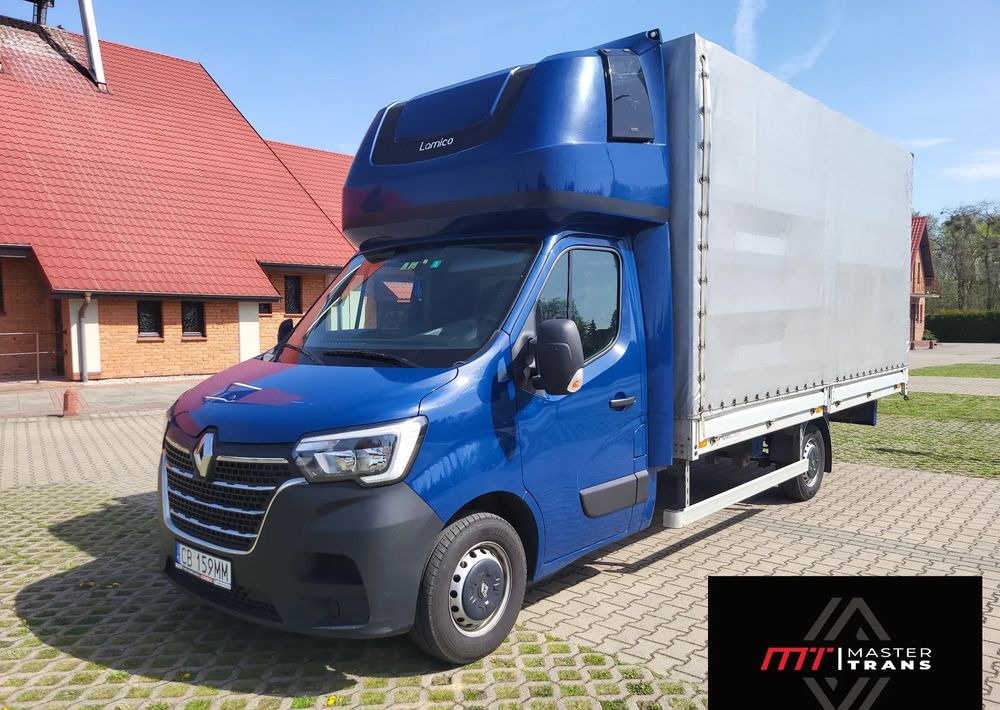 شاحنة مغلقة بستائر جانبية Renault Master: صورة 1