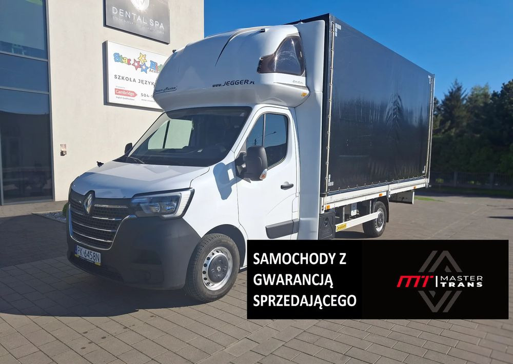Renault Master - شاحنة مغلقة بستائر جانبية: صورة 1 Renault Master - شاحنة مغلقة بستائر جانبية: صورة 1