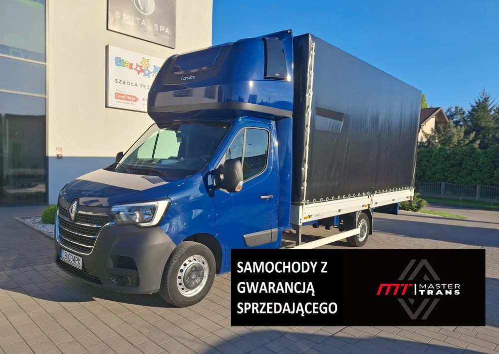 Renault Master - شاحنة مغلقة بستائر جانبية: صورة 1 Renault Master - شاحنة مغلقة بستائر جانبية: صورة 1
