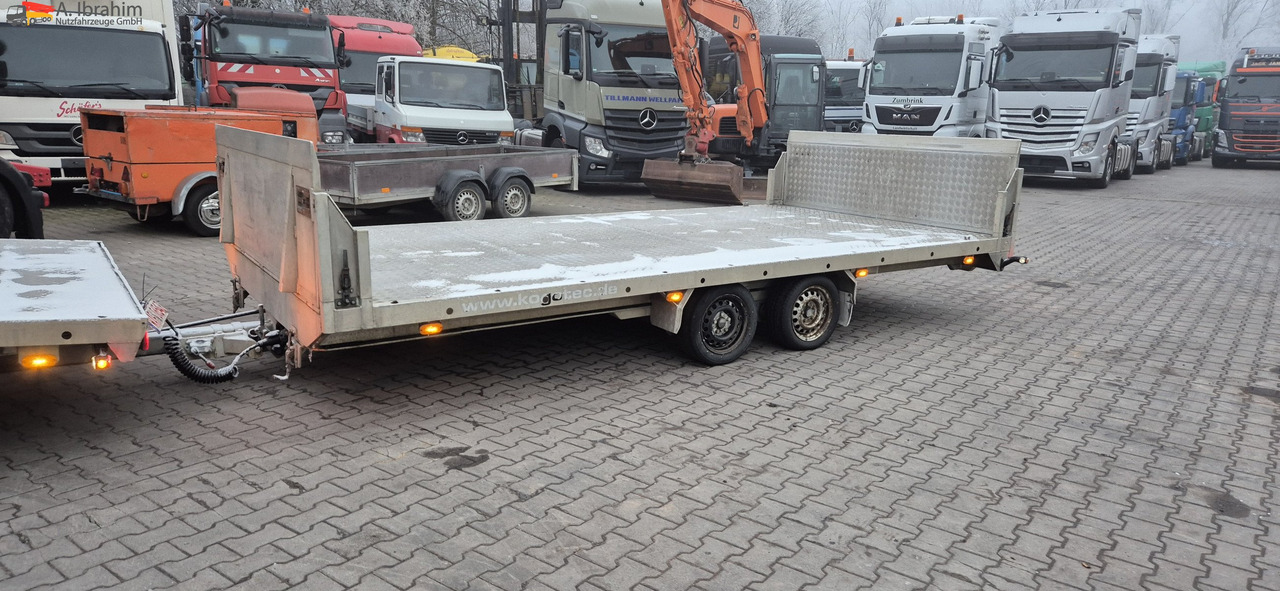 BAOS Plateauanhänger Anhänger Tandem, Baumaschinen und Fahrzeuge - مقطورات مسطحة: صورة 1 BAOS Plateauanhänger Anhänger Tandem, Baumaschinen und Fahrzeuge - مقطورات مسطحة: صورة 1
